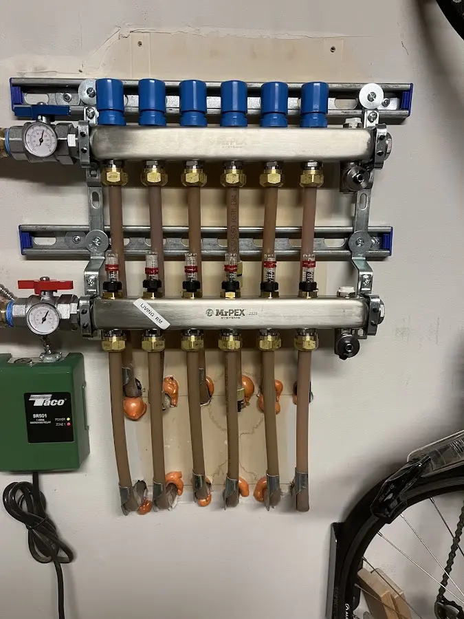 Plumber performing Leak Detection at a residential property in Sawgrass